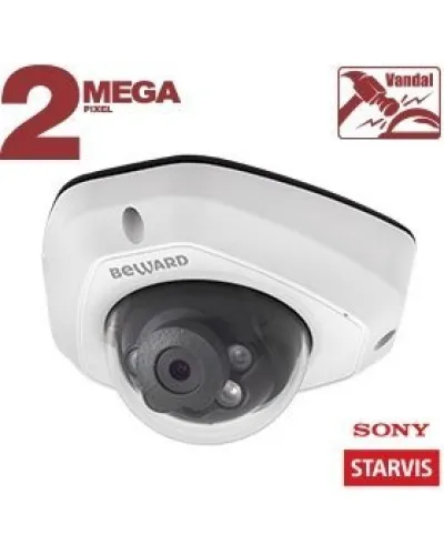 SV2012DM (2,8 мм). Видеокамера IP купольная. Beward в Абакане