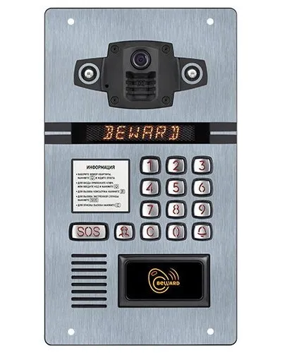 DKS15105. Вызывная панель подъездного IP-домофона. Beward в Абакане