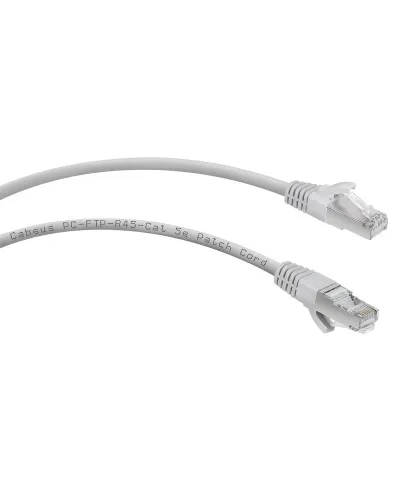 PC-FTP-RJ45-Cat.5e-2m (7263c), серый. Патч-корд медный. CABEUS в Абакане