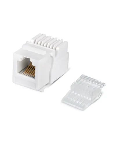 KJ-RJ12-Toolless (7007c): Вставка Keystone Jack RJ-45 в Абакане