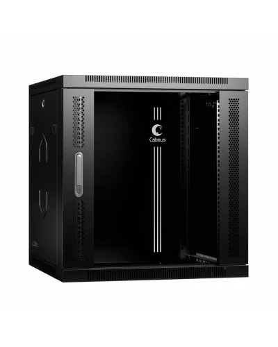 SH-05F-12U60/60-R-BK (10743c). Шкаф телекоммуникационный 19 настенный 12U. CABEUS в Абакане