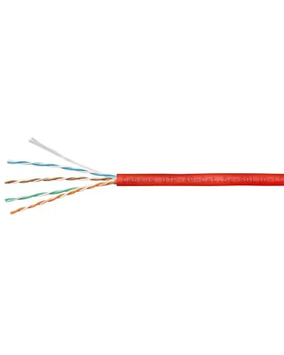 UTP-4P-Cat.5e-SOLID-LSZH-RD (9778c). Кабель «витая пара» (LAN) для структурированных систем связи. CABEUS в Абакане