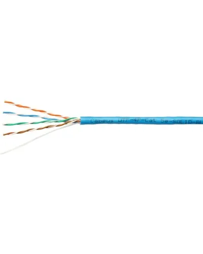 UTP-4P-Cat.5e-SOLID-BL (7248c). Кабель «витая пара» (LAN) для структурированных систем связи. CABEUS в Абакане