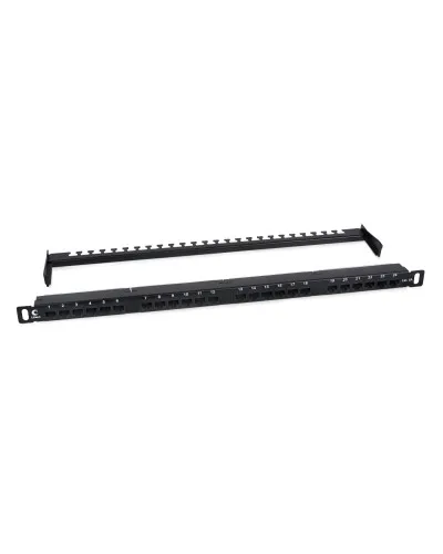 PLHD-24-Cat.6a-Dual-180-0,5U (9665c): Патч-панель 19" в Абакане