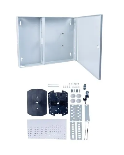 FO-WL-16-SC/2LC/FC/ST-FP-K (12302c). Бокс оптический настенный. CABEUS в Абакане