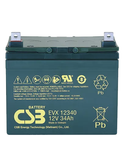 CSB EVX 12340. Аккумулятор герметичный свинцово-кислотный. CSB в Абакане