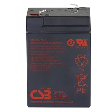CSB GP 645. Аккумулятор герметичный свинцово-кислотный. CSB