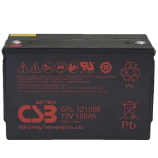 CSB GPL 121000. Аккумулятор герметичный свинцово-кислотный. CSB