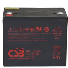 CSB GPL 12800. Аккумулятор герметичный свинцово-кислотный. CSB