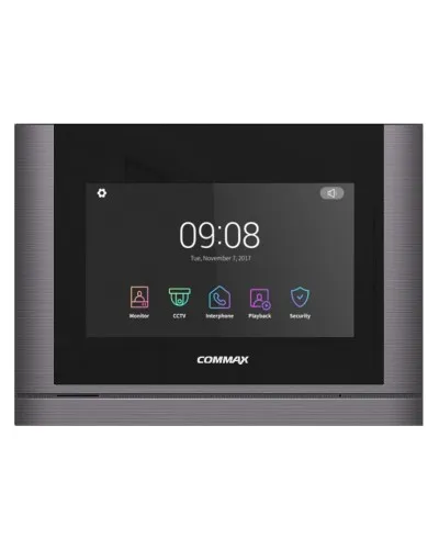 CDV-1024MA/VZ (темное серебро). Монитор видеодомофона цветной. Commax в Абакане