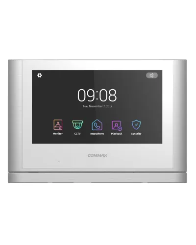 CDV-1024MA/VZ (белый). Монитор видеодомофона цветной. Commax в Абакане