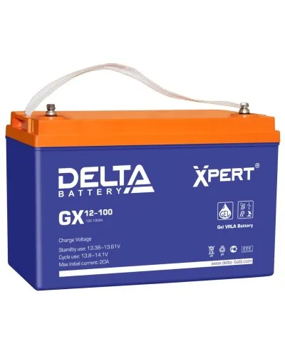 Delta GX 12-100. Аккумулятор герметичный свинцово-кислотный. Delta в Абакане
