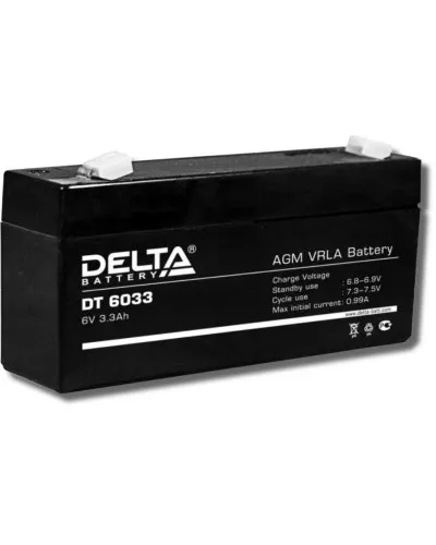 Delta DT 6033. Аккумулятор герметичный свинцово-кислотный. Delta в Абакане