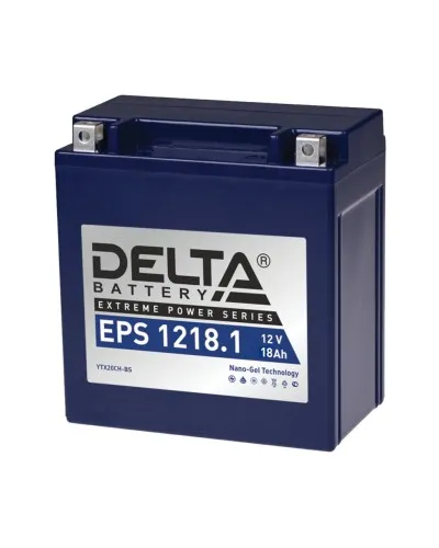 Delta EPS 1218.1. Аккумулятор герметичный свинцово-кислотный стартерный. Delta в Абакане