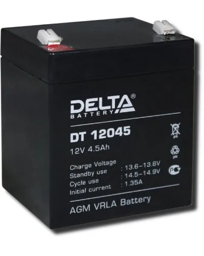 Delta DT 12045. Аккумулятор герметичный свинцово-кислотный. Delta в Абакане
