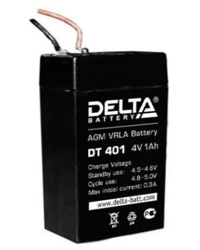 Delta DT 401. Аккумулятор герметичный свинцово-кислотный. Delta в Абакане