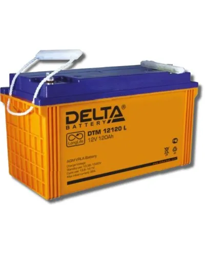 Delta DTM 12120 L. Аккумулятор герметичный свинцово-кислотный. Delta в Абакане
