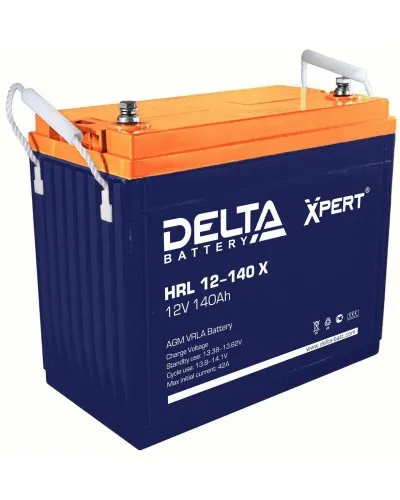 Delta HRL 12-140 X. Аккумулятор герметичный свинцово-кислотный. Delta в Абакане