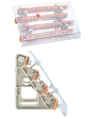 Шинный распределительный блок ШРБ-400 (plc-shrb-400). Шинный распределительный блок ШРБ-400 EKF. EKF в Абакане