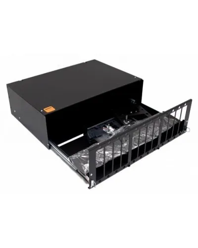 FO-19R-3U-12xSLT-W140H42-96UN-BK. Кросс оптический 19. Hyperline в Абакане
