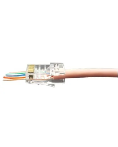PLEZ-8P8C-U-C5-100 (100 шт). Разъем RJ-45. Hyperline в Абакане