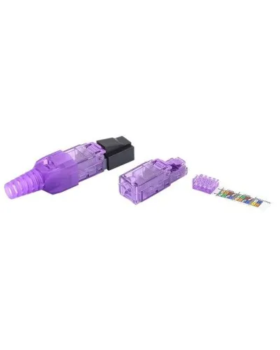PLUD-8P8C-S-C6-VL. Разъем RJ-45. Hyperline в Абакане