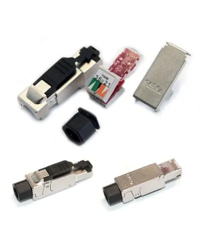 PLUF-8P8C-S-C6-SH. Разъем RJ-45. Hyperline в Абакане