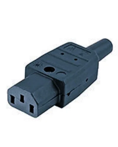 CON-IEC320C13. Разъем IEC. Hyperline в Абакане