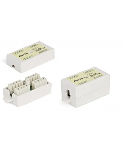 CA-IDC-C5e-WH. Проходной адаптер. Hyperline в Абакане