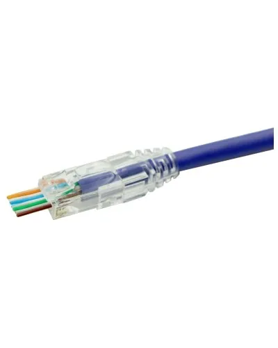 PLEZ-8P8C-UA-C5-100 (100 шт). Разъем RJ-45. Hyperline в Абакане