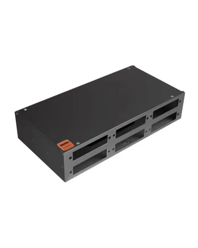 FO-19R-2U-6xSLT-W140H42-48UN-BK. Кросс оптический 19. Hyperline в Абакане