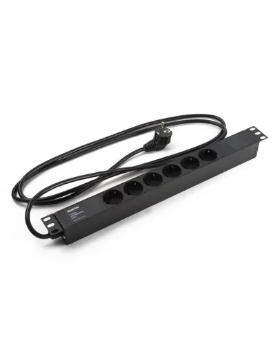 SHE19-6SH-2.5EU. Блок розеток 19. Hyperline в Абакане