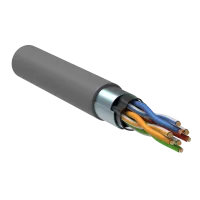 GENERICA F/UTP кат. 5E 100МГц 4 пары PVC INDOOR серый (BC1-C5E04-311-305-G). Кабель «витая пара» (LAN) для структурированных систем связи. IEK