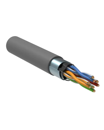 GENERICA F/UTP кат. 5E 100МГц 4 пары PVC INDOOR серый (BC1-C5E04-311-305-G). Кабель «витая пара» (LAN) для структурированных систем связи. IEK в Абакане
