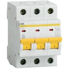 ВА47-29 3P C 2А 4,5кА KARAT (MVA20-3-002-C). Автоматический выключатель. IEK