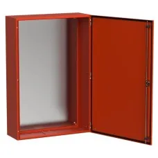 ЩМП-120.80.30 УХЛ1 IP66 RAL3020 TITAN 5 (TI5-13-N-120-080-030-66). Корпус металлический с монтажной платой. IEK