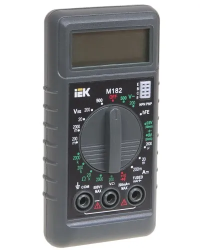 Мультиметр цифровой Compact M182 (TMD-1S-182). Мультиметр цифровой. IEK в Абакане