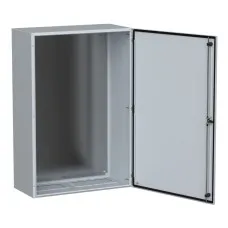 ЩМП-120.80.40 УХЛ1 IP66 1200х800х400 TITAN 5 (TI5-10-N-120-080-040-66). Шкаф металлический с монтажной платой. IEK