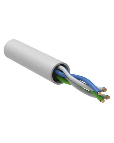 GENERICA U/UTP кат. 5E 24AWG 2 пары LSZH INDOOR белый (BC1-C5E02-128-305-G). Кабель «витая пара» (LAN) для структурированных систем связи. IEK в Абакане