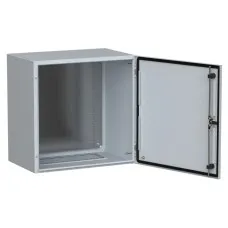 ЩМП-60.60.40 УХЛ1 IP66 600х600х400 TITAN 5 (TI5-10-N-060-060-040-66). Шкаф металлический с монтажной платой. IEK