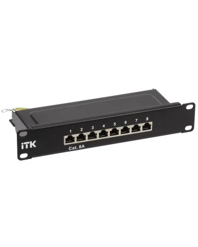 PP08-1UC6AS-D05-10. Патч-панель 10. ITK в Абакане