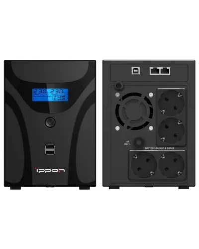 Ippon Smart Power Pro II 1600 Euro (1029742). Источник бесперебойного питания. Ippon в Абакане