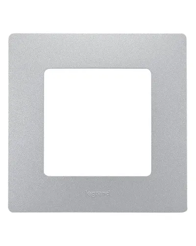 Рамка 1 пост ETIKA, алюминий (672551). Рамка. LegranD в Абакане