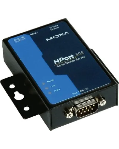 NPort 5110. Асинхронный сервер. MOXA в Абакане