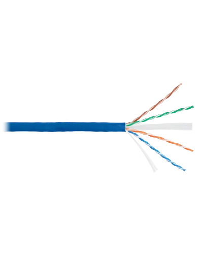 U/UTP 4pair, Cat6, Solid, In, нг(А)-HF (NMC 4140C-BL). Кабель «витая пара» (LAN) для структурированных систем связи. NIKOMAX в Абакане