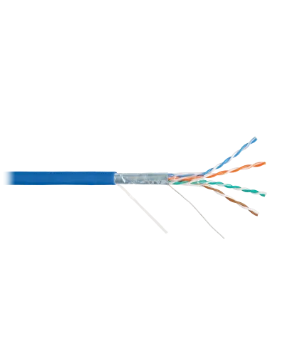F/UTP 4pair, Cat5e, Solid, In, нг(А)-HF (NMC 4200C-BL). Кабель «витая пара» (LAN) для структурированных систем связи. NIKOMAX в Абакане