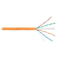 U/UTP 4pair, Cat6, Solid, In, нг(А)-HF (NMC 4140C-OR). Кабель «витая пара» (LAN) для структурированных систем связи. NIKOMAX