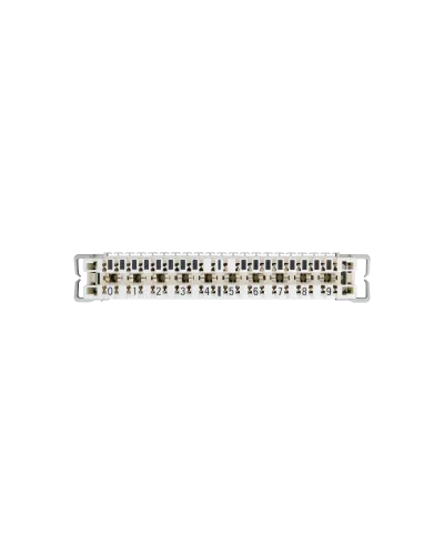 NMC-PL10-DU-10 (10 шт). Плинт размыкаемый, (0...9), крепление под кронштейн и круглые направляющие. NIKOMAX в Абакане