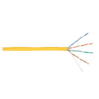 U/UTP 4pair, Cat5e, Solid, In, PVC (NMC 4100A-YL). Кабель «витая пара» (LAN) для структурированных систем связи. NIKOMAX