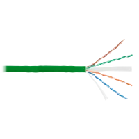 U/UTP 4pair, Cat6, Solid, In, нг(А)-HF (NMC 4140C-GN). Кабель «витая пара» (LAN) для структурированных систем связи. NIKOMAX